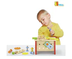 Viga Wooden Educational Toy Table Top Tool Work Bench