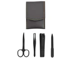 4Pcs Nail Clippers Kit Set， Stainless Steel Nail Cutter Care Tools Professional Grooming Kits