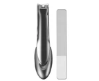 2 Pcs Thick Toenail Clippers - Wide Jaw Opening Nail Clippers for Thick Toenails, Stainless Steel Wide Mouth Toenail Clippers