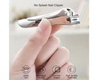 2 Pcs Thick Toenail Clippers - Wide Jaw Opening Nail Clippers for Thick Toenails, Stainless Steel Wide Mouth Toenail Clippers