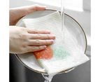 Dish Cloth  Breathable  Quick Drying  Wood Fiber  Multi-functional Water Oil Absorbent Washing Cloth  Household Supplies