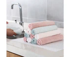 Absorbent Home Kitchen Tableware Cleaning Dishcloth Restaurant Bar Tower Cloth-Beige