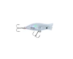 Halco Roosta Popper 45mm Hard Body Surface Fishing Lure #R48 Gin Clear
