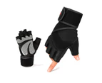 1 Pair Mumian Workout Gloves Skin-friendly Increase Friction Ergonomic Design Grip Power Pads Lifting Gloves for Training - XL