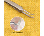 Acne Needle,Ac39 Nine-Piece Acne Needle Setblackhead Remover Pimple Extractor Tool, 9 Pieces, Stainless Steel Tweezers, Plucking