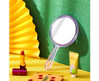 Hand Mirror Double-Sided Handheld Mirror 1X/ 2X Magnifying Mirror