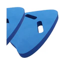Effective Float Board Easy to Grip EVA Good Buoyancy A Shape Kickboard for Swimming Pool - Blue