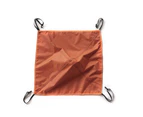 Rainproof Tent Roof Cover Anti-UV Awning Top Canopy for Outdoor Camping - Orange
