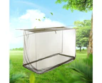 Outdoor Single Mosquito Net Portable Army Green Folding Bed Tent for Camping - Army Green