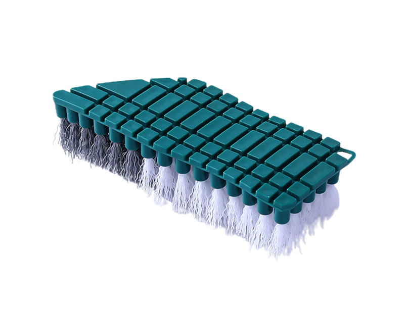 Cleaning Brush Bendable Wide Application Plastic Flexible Tile Stain Scrubber Household Supplies-Green