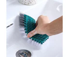 Cleaning Brush Bendable Wide Application Plastic Flexible Tile Stain Scrubber Household Supplies-Green