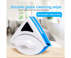 Household Triangle Double Sided Magnetic Window Glass Wipe Brush Scraper Cleaner-5#