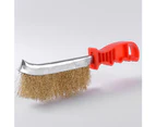 Stainless Steel Wire Brush Strong Cleaning Welding Slag Rust Paint Stain Remover-Random Color