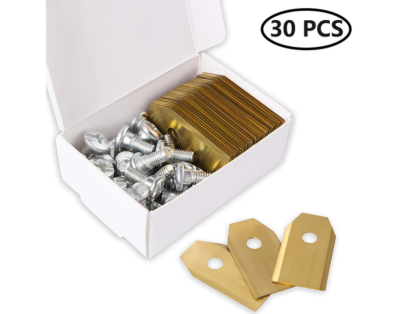 Replacement Robotic Mower stainless steel Blades for All husqvarna Automower Robotic Lawnmowers 30/45PCS