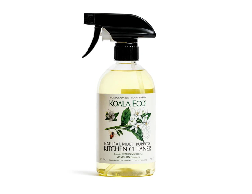 Natural Multi-Purpose Kitchen Cleaner (Lemon Myrtle & Mandarin) - 500mL