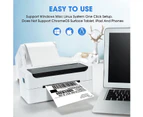 Label Printer, High Speed 150Mm/S 4X6 Desktop Label Barcode Printer For Home Small Business Easy Install For Windows Mac,