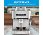 Pronti 1.6L Automatic Coffee Espresso Machine with Steam Frother