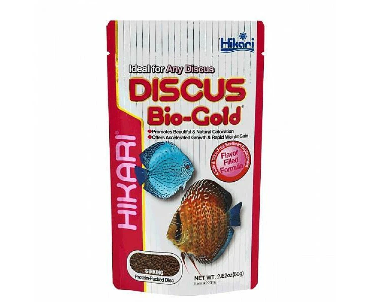 Hikari Discus Bio Gold 80g Fish Food Tropical Aquarium