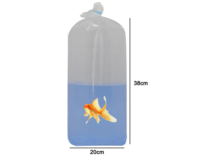 Mantaray Aqua Aquarium Transportation Fish Plastic Stand Up Bags Large 50