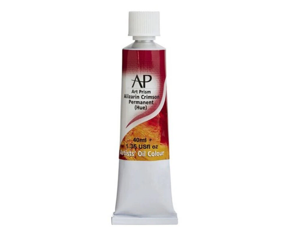 Art Prism Oil Paint 40ml - Alizarin Crimson