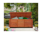 Livsip Outdoor Storage Box Garden Bench Wooden Chest Toy Tool Organiser Furniture