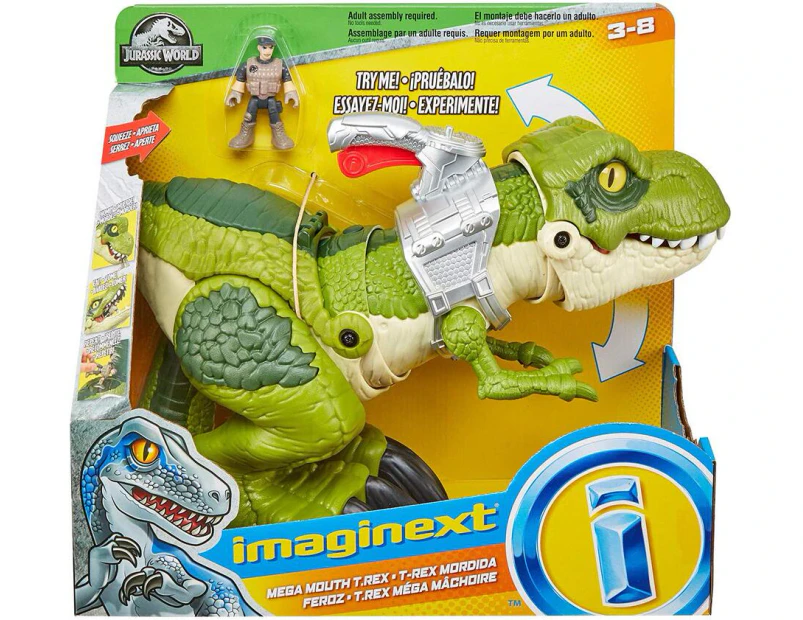 Imaginext Jurassic World Mega Mouth T.Rex