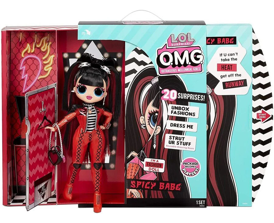 LOL Surprise OMG Series 4 Spicy babe Doll with 20 + surprises