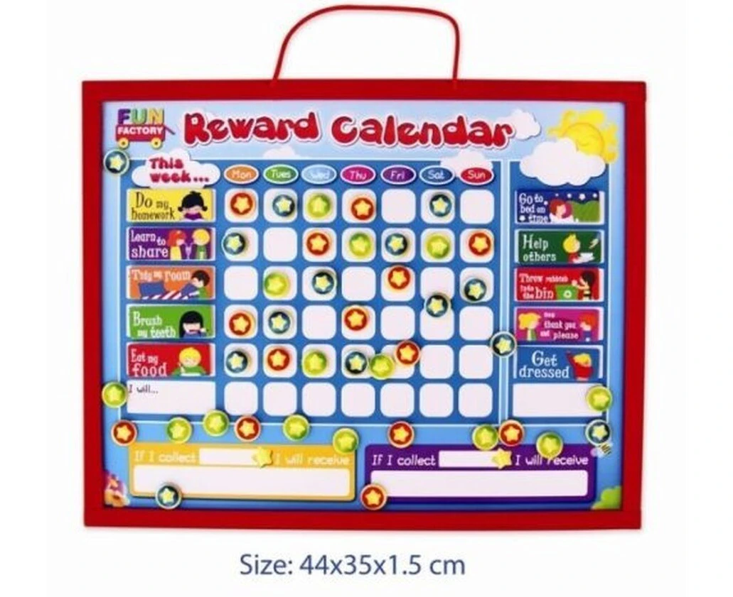 Magnetic Reward Chart - Fun Factory Wooden Educational Kids toys