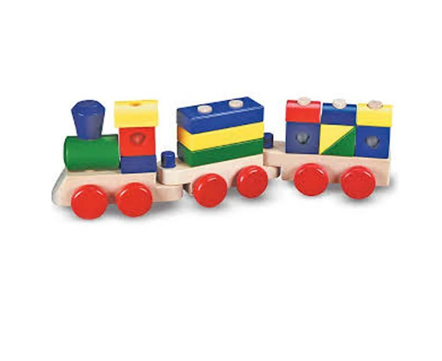 Fun Factory Stacking Train Wooden Blocks