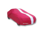 Show Car Cover Washable Large fits Ford Falcon XA XB XC Fleece Softline Red - Red