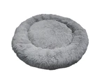 Prestige Pet Snuggle Buddies Calming Cuddler Plush Dog Bed Grey 100cm