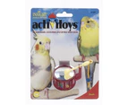 JW Pet Insight Activitoys Drum Bird Toy for Small Birds
