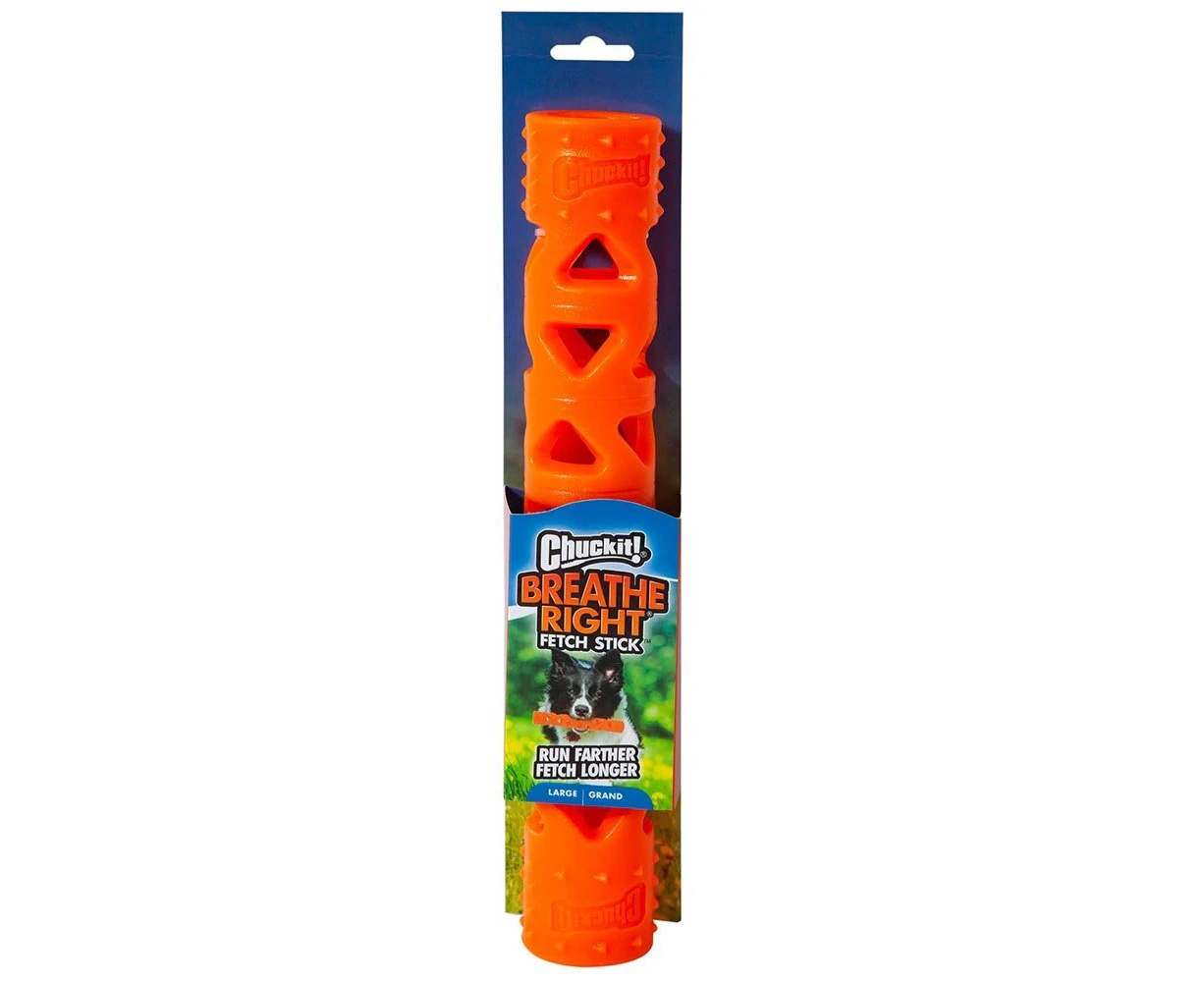 Chuckit Breathe Right Fetch Stick Dog Toy Large 30.5 x 4.3cm