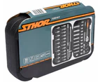 STHOR 56pc 1/4" Drive Socket Set