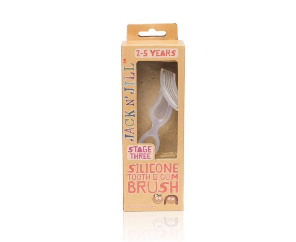 Jack N' Jill Silicone Tooth & Gum Brush Stage Three (25 years)