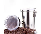 Mbg 4/5inch Metal Sealed Can Milk Powder Coffee Bean Tea Tank Canister with Cover-4inch 7.5cm