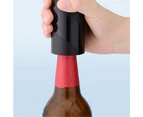 【2 PACK】 Push Down-Pop Off Beer Bottle Opener with Magnetic Cap Catcher No Damage to Caps