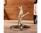 Resin crafts antlers ornaments Wine cabinet decorations Bottle openers porch office home decorations