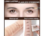 Brow & Eye Makers Brow Shaper & Eyeliner,Effortlessly Pencil Create Long-Lasting Clear Wild Eyebrows