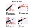 Waterproof Eyebrows Pencil Eyebrow Pen Supplies Pull Cord Peel-off Brow Pencil Create Long-Lasting Clear Wild Eyebrows