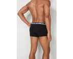 5 x Bonds Mens Everyday Trunks Underwear Black Cotton/Elastane