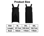 Loose Home Clothes Cotton Linen Apron for women Cross Back Apron Pinafore Dress for Baking Cooking Gardening Work