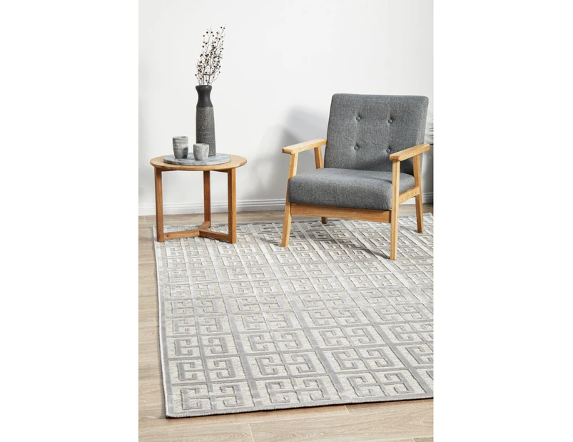 York Brenda Silver Rug