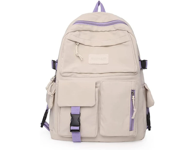 Tool Bag Cute Kawaii Backpack Aesthetic Backpack For Teenage Girls Lightweight School Bag Girls Casual Bookbag Laptop Backpack Back To School Supplies