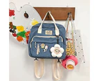 Tool Bag Blue Cute Backpack Kawaii School Supplies Laptop Bookbag, Back to School and Off to College Accessories