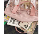 Tool Bag Blue Backpack Kawaii Ita Bag With Free Rabbit Pendant Japanese School Bag Messenger Bag Shoulder Bag Schoolbag For Teenage Girls