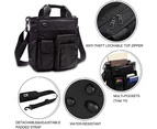 Tool bag Messenger bag for men, multifunctional shoulder bag, laptop bag for men and women,college, school, business, sports, travel
