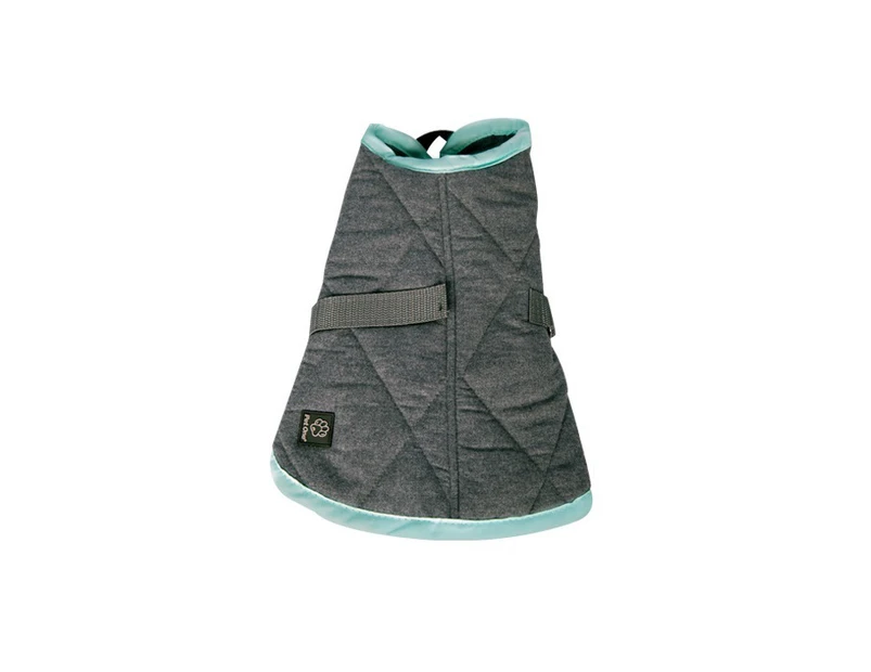Grey/Turquoise 60cm NightSleeper Dog & Puppy Coat/Jacket (Pet One)