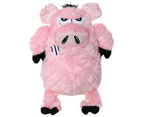 Mighty Angry Animals Pig Tuff Dog Toy for Medium & Large Dogs by Tuffy