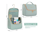 Makeup Bag Travel Cosmetic Bag Hand-Portable Toiletry Bag Organizer For Women-Mint Green